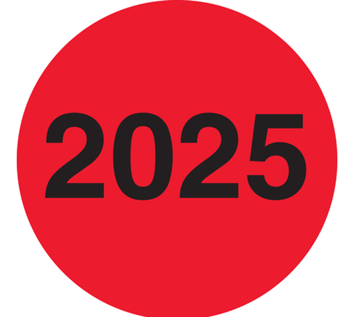 2025 - 2" Fluorescent Red