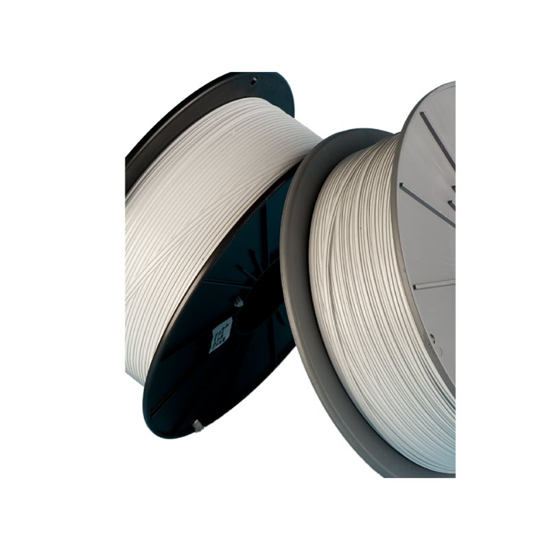 White Industrial Twist Ties 45-2000