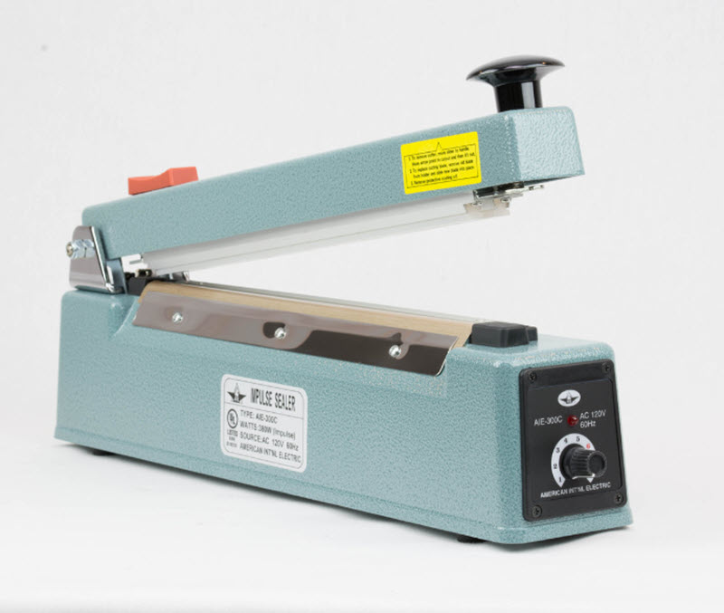 AIE Bag Sealer with Cutter for Poly