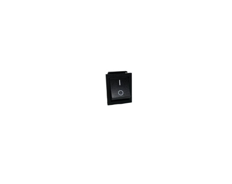 BS-22-BLK - 4 Pin Rocker Switch (On/Off, Fan, Heating) Black Color