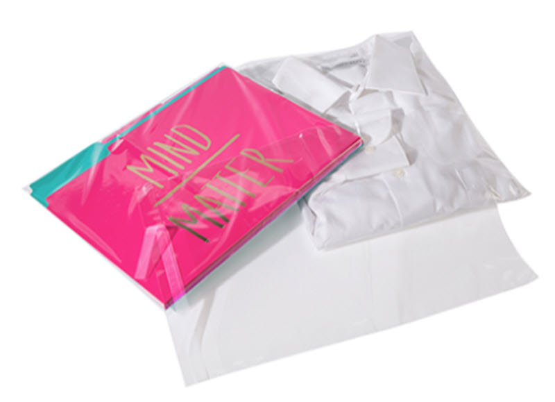 Lip and Tape Resealable Polypropylene Bags 11 x 14