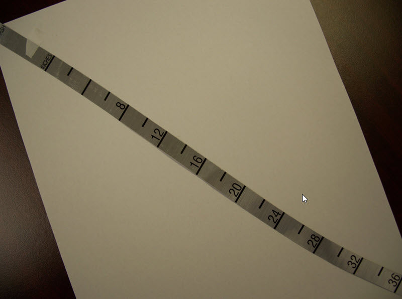 RP41260 - Inch Measuring Strip, TD2100