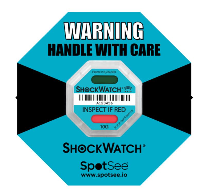 SWRFID-10G RFID Shockwatch 10G
