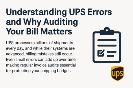 UPS Billing Errors: Are You Leaving Money on the Table?