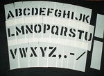 Stencil Letter and Number Sets