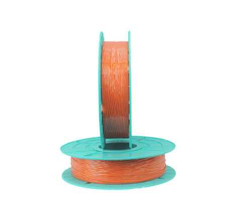 Orange Twist Ties 03-2500