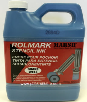 Rolmark Stencil Ink - Blue - 20889