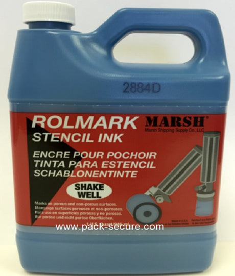 Rolmark Stencil Ink - Blue - 20889