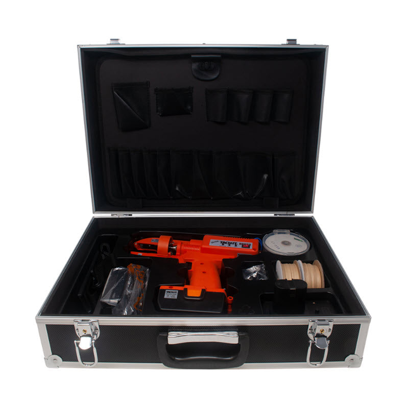 Twist Tie Machine inside the Case 3510A