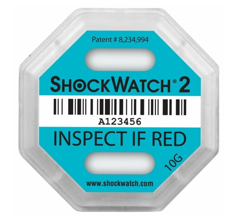 ShockWatch 2 Impact Indicator 10G