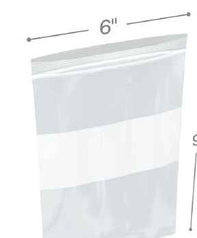 9 x 12 4mil White Block