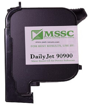 90910  Blue Ink Cartridge for DailyJet - Non-Porous surface