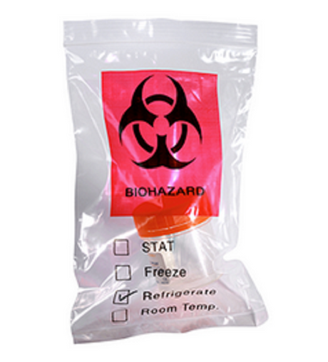 8 x 10 Bio Hazard Bags