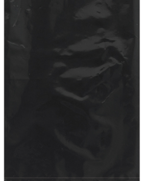 4x6 Black Colored Poly Bag