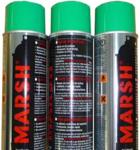 Green Spray Ink Full Case