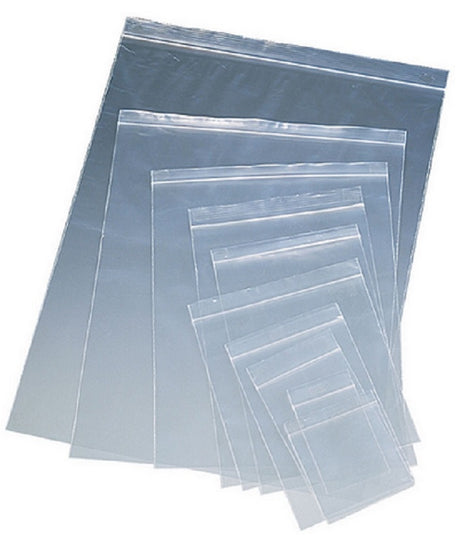 6 mil  - Resealable Zip Bags 12 x 15