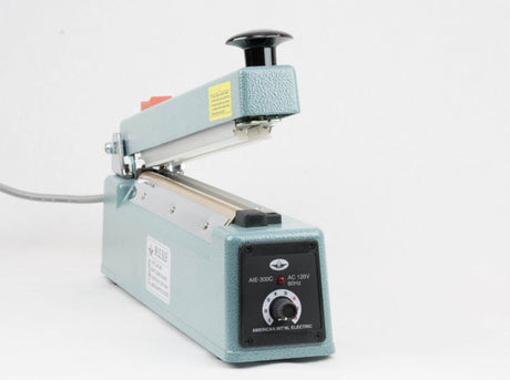 AIE Impulse Sealer with Cutter for Poly