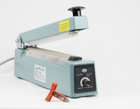 AIE Hand Operated Impulse Sealer with Blade
