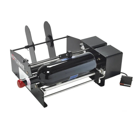 Automatic Bottle Label Applicator with Bottle - BOTTLEMATE-1510P