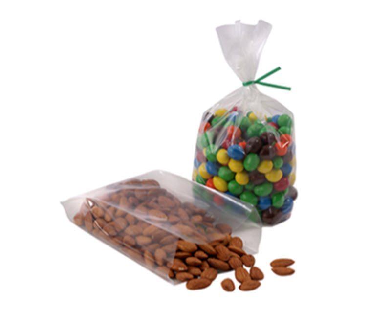 Gusseted Polypropylene Bags 4.5 x 3.25 x 13