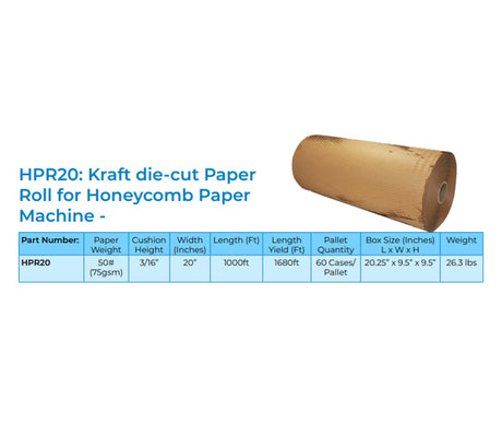 Python Honeycomb Paper Roll 