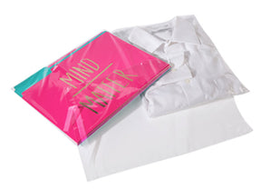 Lip and Tape Resealable Polypropylene Bags 4.375 x 5.75