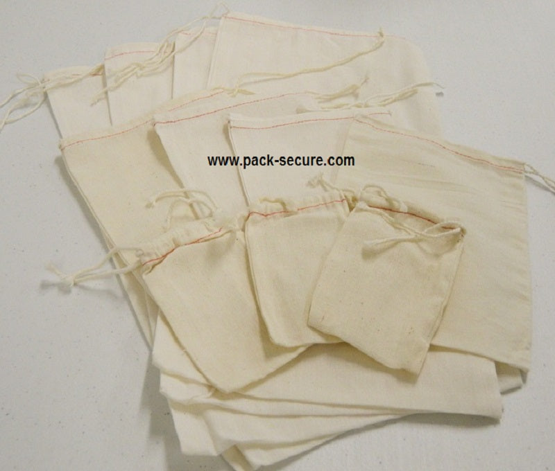 Cloth Bags, Drawstring style 8 x 10