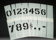 Mylar Number Set 3 Inch