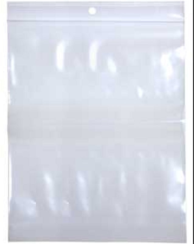2Mil - 3 x 5 - Reclosable Bag Hang Hole