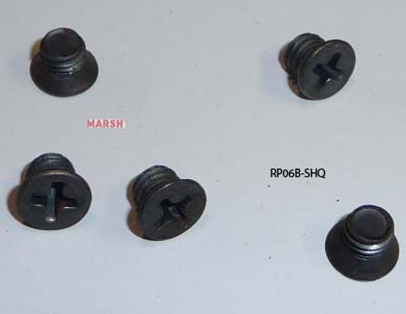 RP06B-SHQ - PUNCH SCREW 10 - 32 x 3/16 - Qty 5