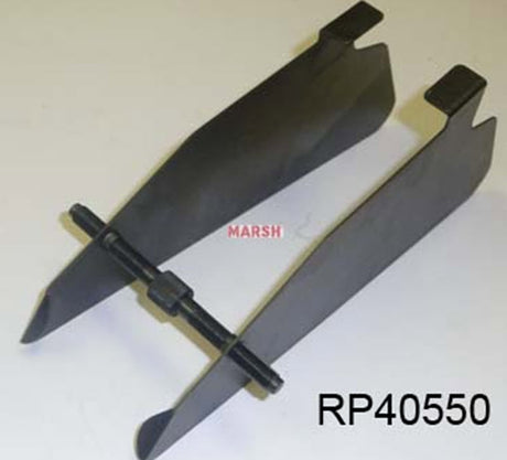 RP40550 - Tape Guide Assembly TD2100 includes Left and Right Threaded Tape Guides, Tape Guide Turnbuckle