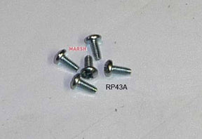RP43A - PAN PHIL SCREW 8 - 32 x 3/8 - Qty 5