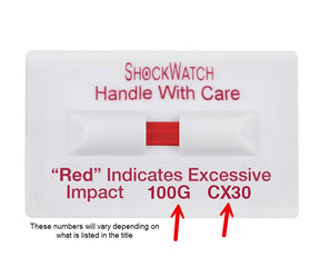 ShockWatch Clips Single Tube 32200