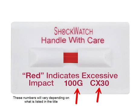ShockWatch Clips Single Tube 32300