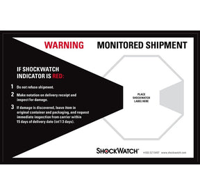 ShockWatch Companion Labels 26106
