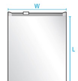 16 x 18 Slider Top Bags - 3mil - 250ct
