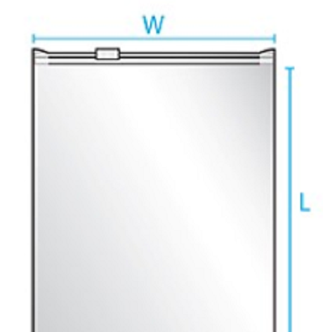 16 x 12 Slider Top Bags - 3mil - 250ct 