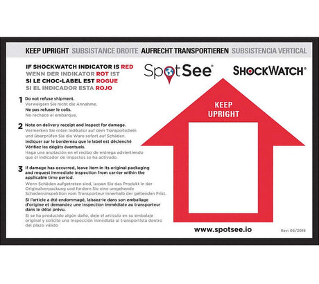 Tiltwatch Companion Labels - 26120 (You will receive the English, Japanese, Korean and Chinese Labels)