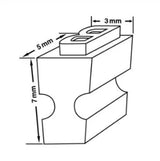 TS-NLS-18PT-HLM-FRM-A-Z-Set 18PT Typeset for Band Sealers