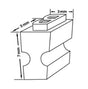 TS-NLS-18PT-HLM-FRM-0-9-Set 18PT Typeset for Band Sealers