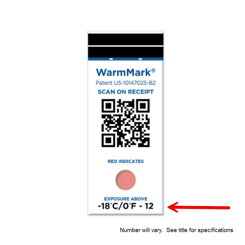 WM -18/0-SQ Activated WarmMark QR